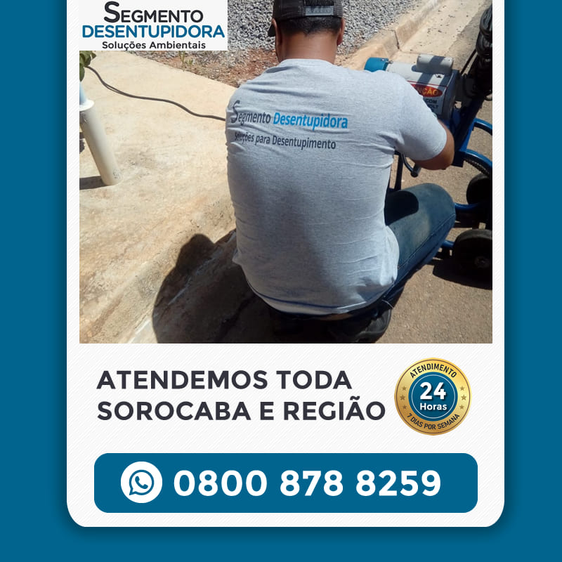 desentupidora em Iperó