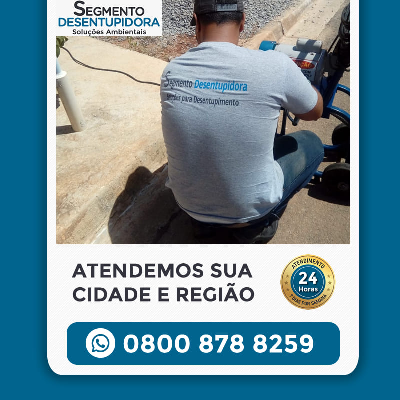 desentupidora em Guararema
